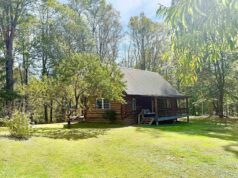 Handcrafted Cabin with 22.5 Acres of Land in Grafton, West Virginia