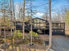 Modern Lakeview Retreat in Milford, PA