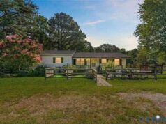 Charming Ranch-Style Home on 4.41 Acres with Pond in Bumpass, VA