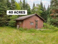 Deal of the Day: 40 Acres with a Rustic Camp