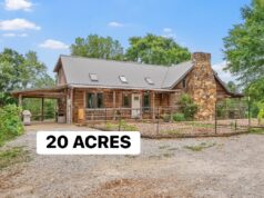 Rustic Home on 20 Acres with Barn & Guest House