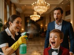 “Whoever makes my son speak will marry me!” declared the millionaire — and what the employee did next stunned everyone.