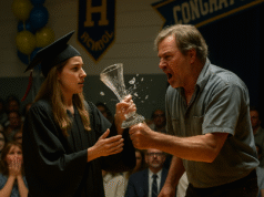 “Garbage Doesn’t Deserve Success.” — The Words My Father Shouted as He Smashed My Graduation Trophy… But What Happened After Changed Everything