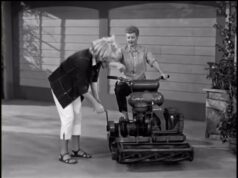 When Lucy Takes the Wheel… of a Lawn Mower!