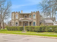 1906 Michigan Castle Style House With Original Woodwork Lists For Just $160,000! See Inside!