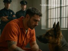 A Prisoner’s Final Wish Was To See His Dog — But When the German Shepherd Broke Free and Rushed Into His Arms, Something Unbelievable Happened…