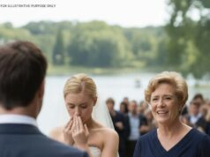 During the wedding, my mother-in-law stood up from her seat and told the priest that she was against our union: she certainly did not expect such a response from me