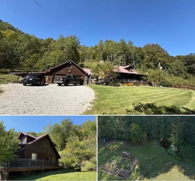 Beautiful Log Home With Pond & Scenic Views. 25 Acres