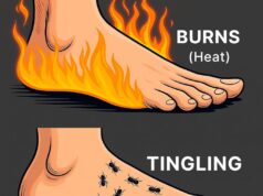 9 visible signs on the feet that may reveal liver problems