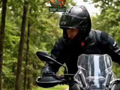 Biker Confronts Wild Wolf… Then Realizes It’s Begging for Help