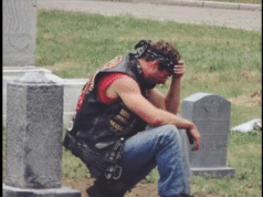A Mysterious Biker Visited My Wife’s Grave Every Week — When I Finally Asked Him Why, His Answer Left Me Speechless