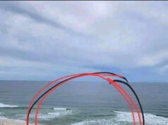 When you go to the beach and see a spot with no waves, don’t come closer