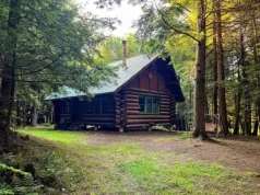 13-Acre Off-Grid Retreat with Custom Log Cabin