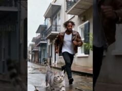 Kind Man Saves Kitten from Storm!