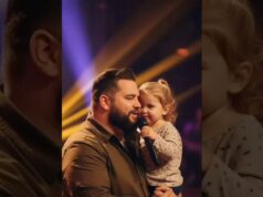 Father and Daughter’s Emotional Performance on Stage