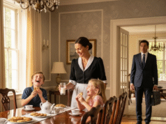 The millionaire came home earlier than usual — but what he saw his maid doing with his children brought him to tears.