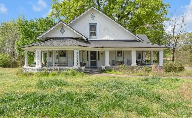1 Early 1900s 4-Bedroom Home on 9 Acres with Fruit Trees & Barn – $249,900