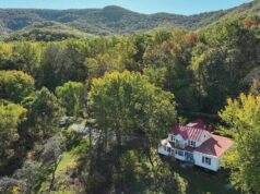 Has a pond! Circa 1905. Four acres in Virginia. $350,000