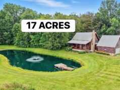 Log Cabin Retreat with Pond, Barn & 17+ Acres, Ohio