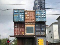 Man Uses 11 Shipping Containers To Build His 2,500 Square Foot Dream House, And The Inside Looks Amazing