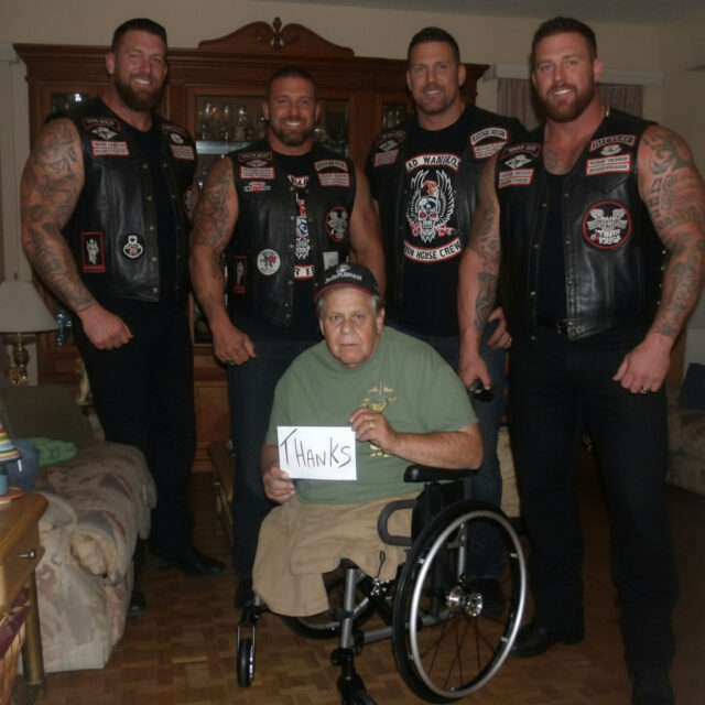 Bikers Showed Up At My Dad’s House After He Lost His Legs And He Cried For 3 Hours Straight