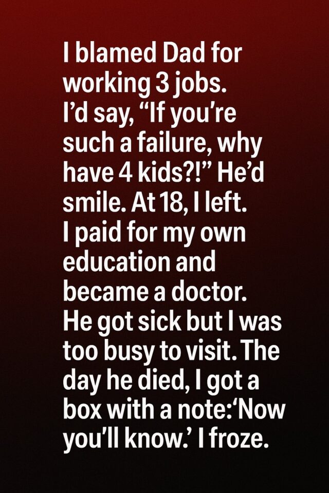 Check the first comment for the full story 👇 What I Learned Too Late About My Father’s Sacrifice