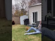 Elderly Man Faces Bear… Then His Cat Does the Unthinkable!