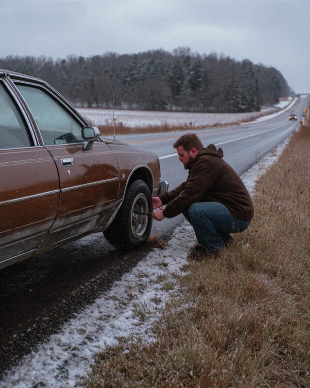 I helped an elderly couple with a flat tire on the highway — a week later, my mom called me - The Couple on the Highway — And the News That Changed Everything