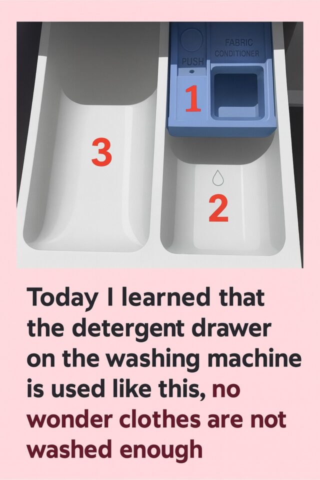 Turns out I've been using it the wrong way all this time🤔SEE MORE👇 How a Quick Drawer Clean Can Refresh Your Entire Laundry Routine