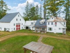 Nice interior! On 12 acres in Maine. $325,000