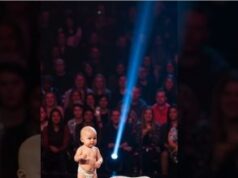 Baby and her little pig bring joy to everyone