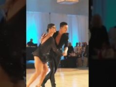 Amazing Jive.. A dance in the middle of a couple that surprised everyone