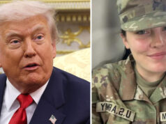 Trump’s questionable answer when asked if he’ll attend funeral of Sarah Beckstrom