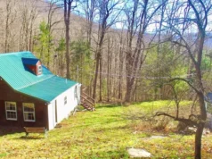 Your Mountain Escape: Rustic Cabin on 4.14 Acres Backing to NY State Land