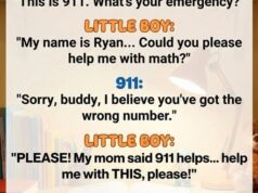 A boy called 911 for help with his math homework, but when the police arrived, they found a real emergency instead!