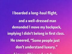 An Unexpected Moment of Perspective on a Long-Haul Flight