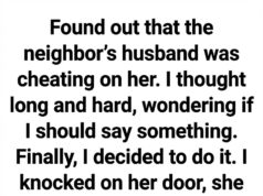 A Neighbor, a Doorway, and a Difficult Decision