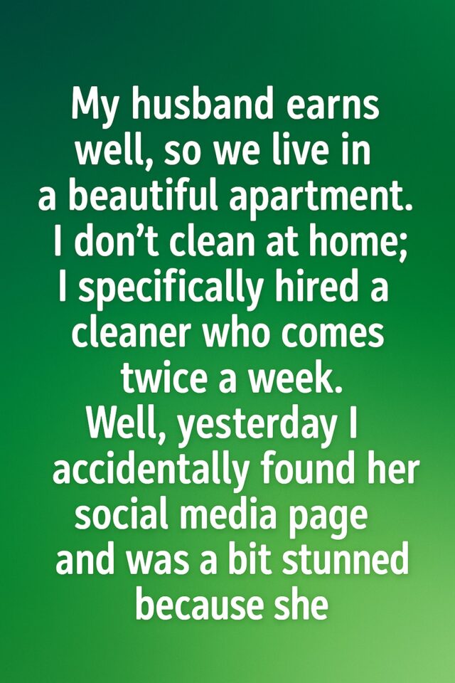 Full story in the first comment The Day I Discovered a Beautiful Secret About Someone I Hired