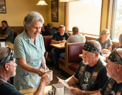 I Asked a Group of Bikers to Pay Before Their Meal—What Happened Next Changed Me