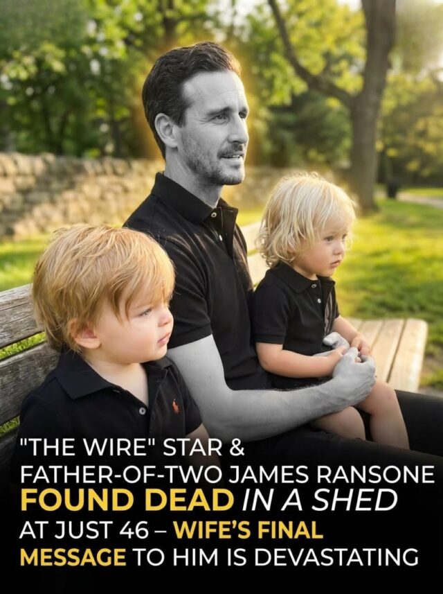 James Ransone died way too young, leaving a wife and two young children behind. 💔 His spouse just broke silence on his death. ⬇️