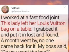 A Forgotten Handbag and the Message That Inspired a New Beginning