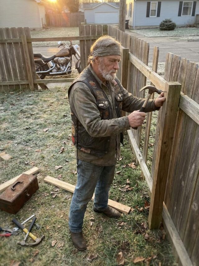 The Man Who Quietly Fixed My Fence and Changed My Perspective