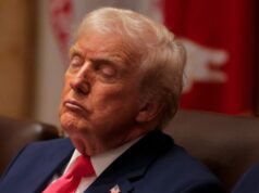 ‘Commander in sleep’: Trump mocked after appearing to fall asleep in cabinet meeting