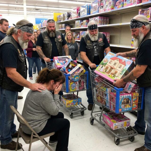 40 Bikers Bought Every Toy In Store After Hearing What Manager Said To A Foster Mom