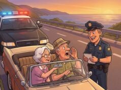 A Retirement Road Trip, a Speeding Stop, and a Sweet Twist