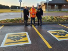 What a Handshake Symbol on a Parking Space Means