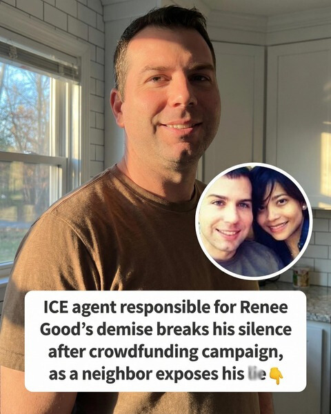 After supporters raised funds for him, the ICE officer at the center of Renee Good’s death speaks out, as a neighbor reveals he misrepresented his profession. Check the 1st comment...👇