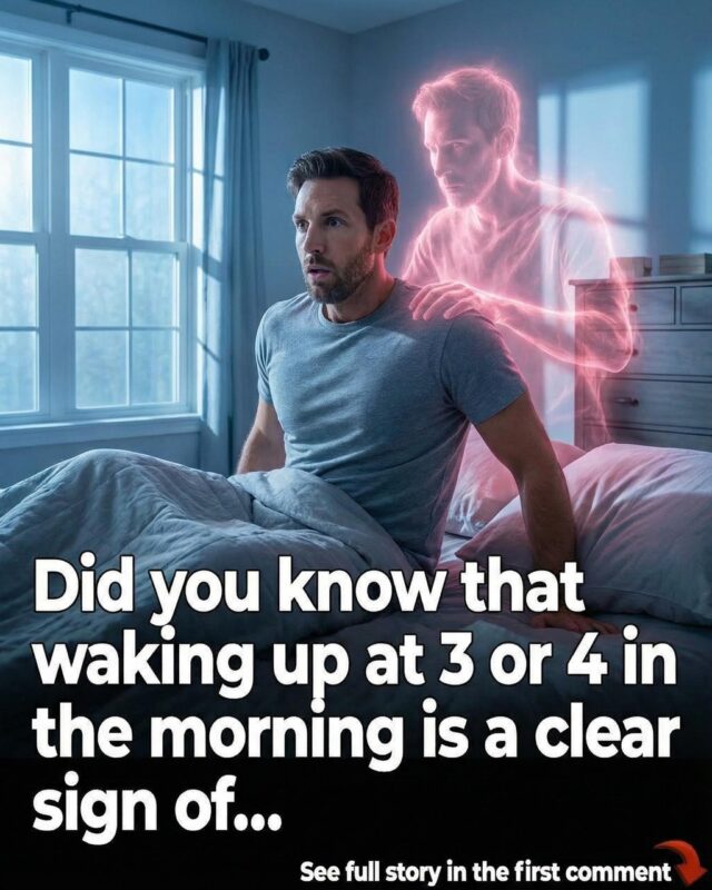 Did You Know That Waking Up At 3 Or 4 In The Morning Is A Clear Sign Of…See More👇