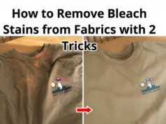 Two Easy Methods to Help Fix Bleach Marks on Clothing