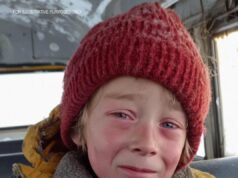 I Noticed a Little Boy Crying in a School Bus, and I Jumped in to Help after Seeing His Hands
